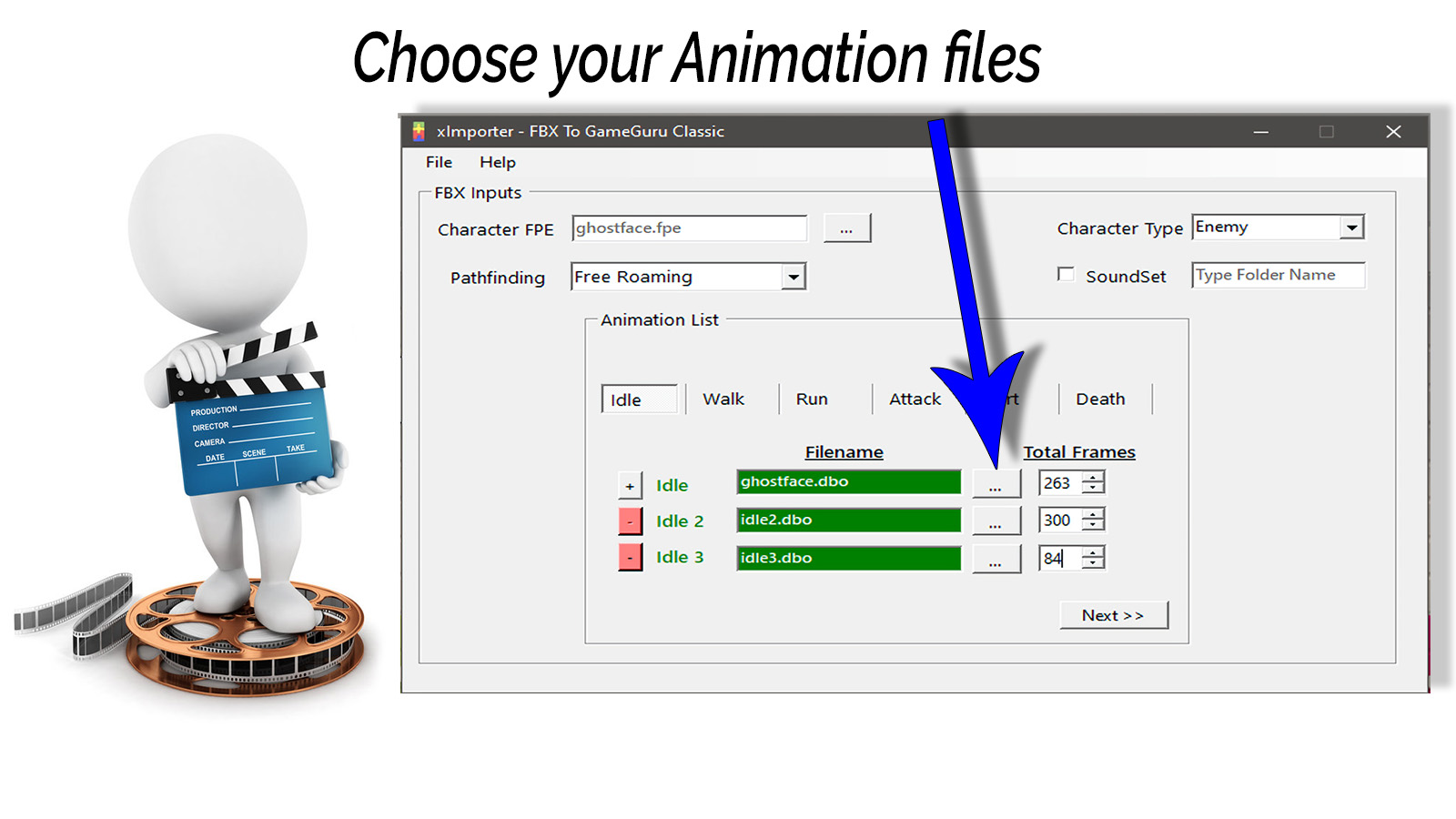 Choose Animations