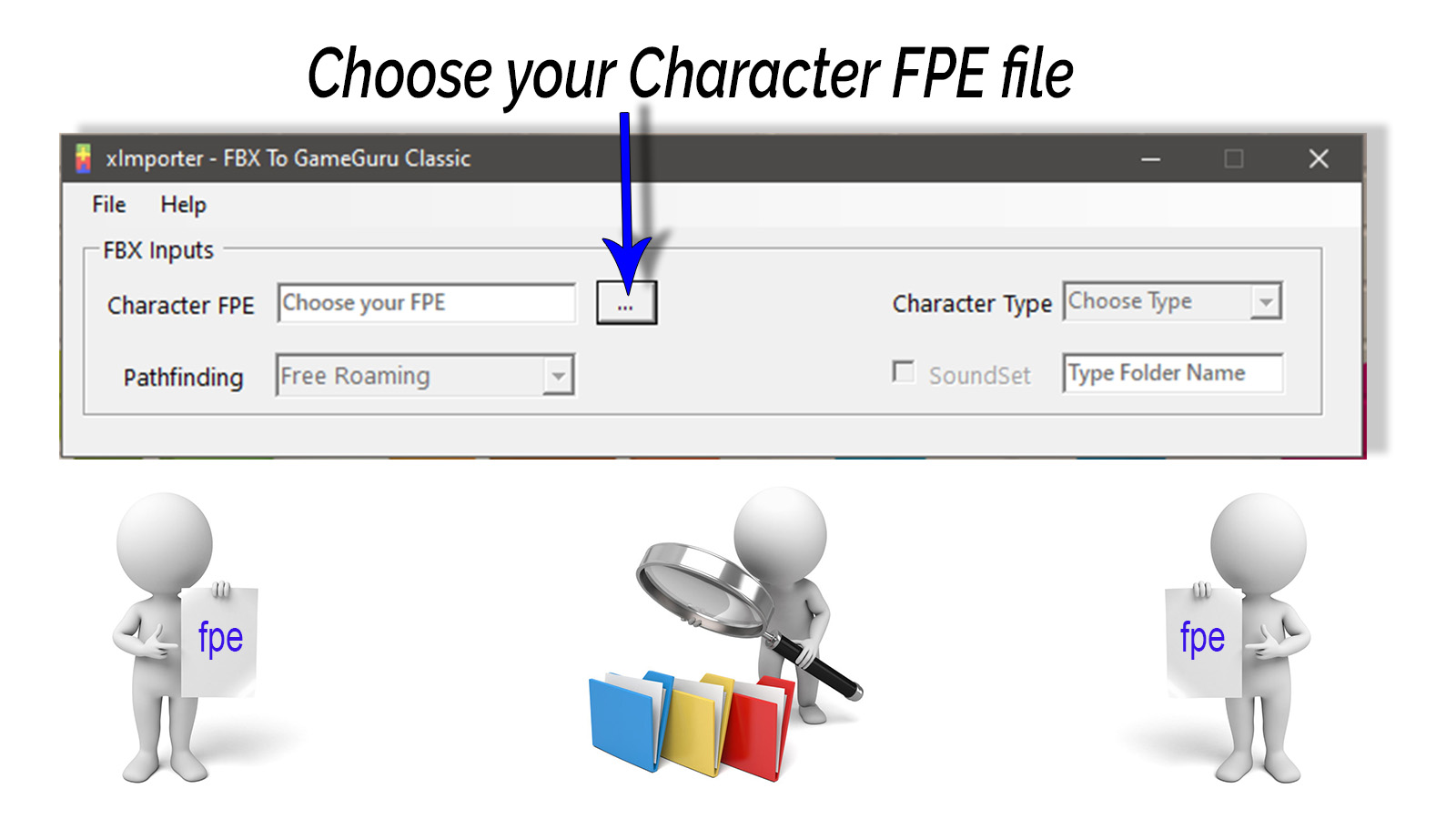 Choose Character FPE